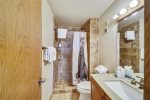 En-suite walk-in shower bathroom